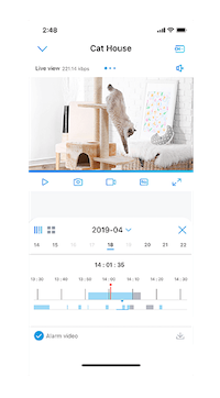  Accesarea inregistrarilor salvate pe Micro SD Card